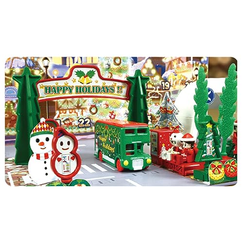 Takara Tomy Tomica Adventskalender Miniatur-Autospielzeug für Kinder ab 3 Jahren