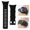 Universal Rubber Watchband Watch Strap Replacement Accessory for Suunto Core Black
