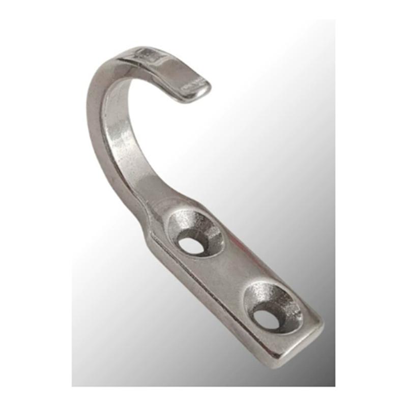 M-Modern-4 PCS Stainless Steel Hooks Stainless Steel Solid Single Hook Coat Hook