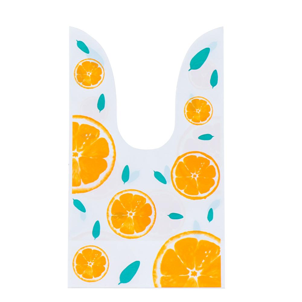 

10PCS Gifts Bunny Ear Party Supplies Rabbit Cookie Bags Biscuit Package Easter Rabbit Candy Bag 5x5x5cm