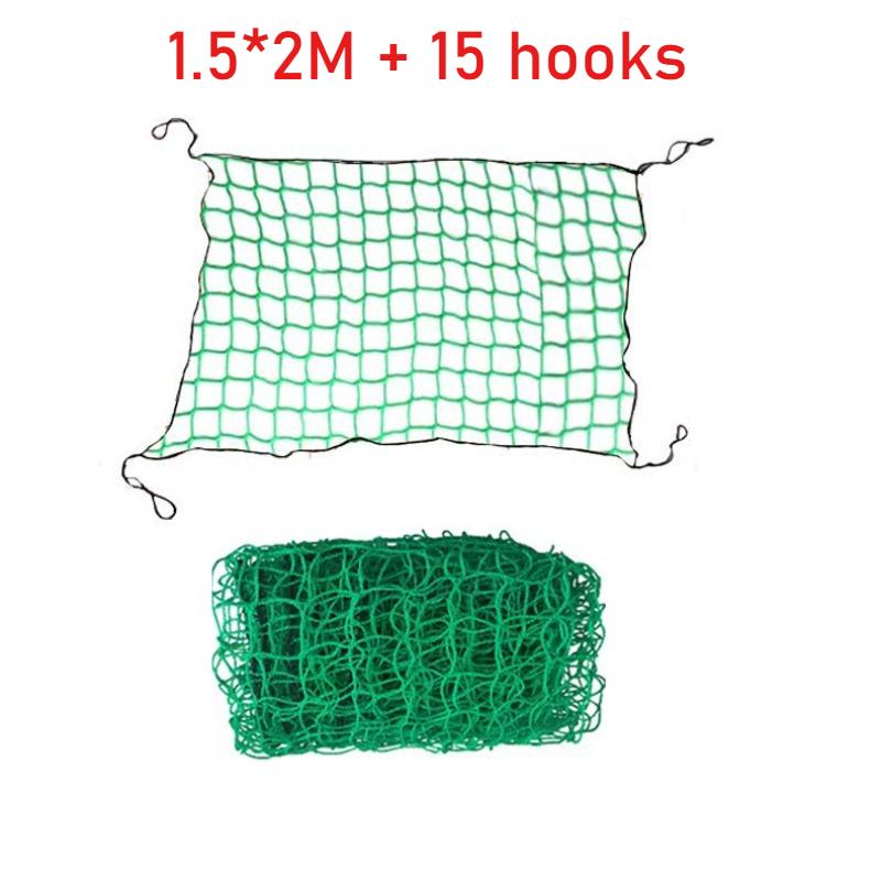 Strong Net Car Universal Green Truck Cargo Accessories Roof Polyethylene Professional Trailer Net Extend Mesh Cover Luggage