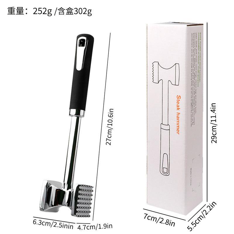 Aluminum Alloy Meat Tenderizer Hammer Mallet Tool for Pounding Beef Steak Chicken Pork Stainless Steel Meat Hammer Kitchen Tools