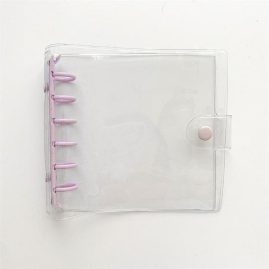 Waterproof Ledger Soft Cover Book A7/A6 Binder Clear A6 Budget Binder Soft Notebook Transparent Shell Office Supplies