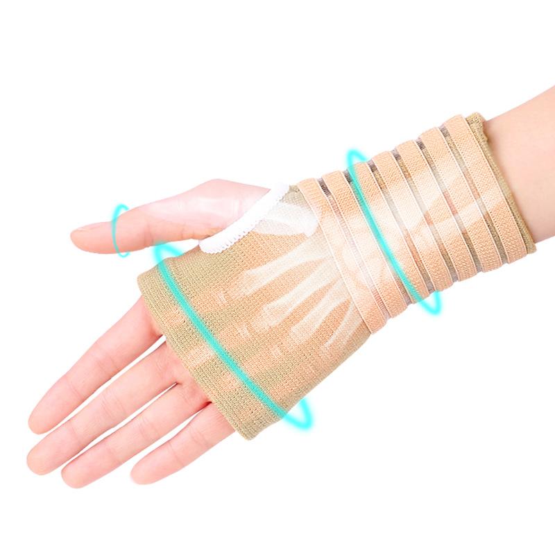 Wrist Guard Palm Knitted Winding Pressurized Riding Mountaineering Outdoor Protective Gear Volleyball Fitness Football Sports Protection