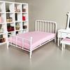 Iron Frame Doll Bed Furniture 1:12 Scale Mini Bed Model Dollhouse Bed  Dollhouse Accessories