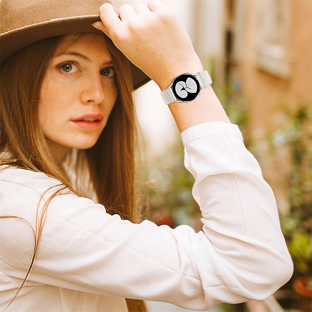 Braided Solo Loop Strap For Samsung Galaxy Watch 7/5/pro/4/6/Classic/active 2 correa bracelet Huawei watch GT/4/2e/2/3/pro band