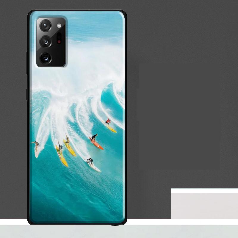 Surf Surfing Wave Case For Samsung Galaxy S25 Ultra S21 S22 S23 S24 Ultra S9 S10 S20 Plus S25 FE Phone Cover