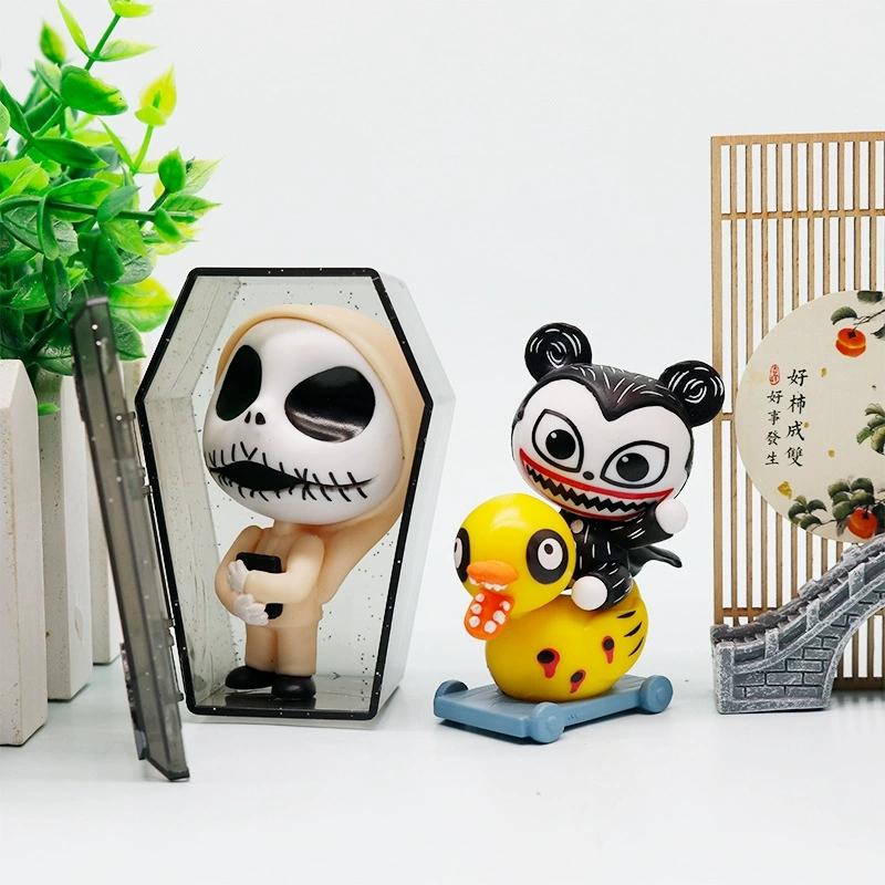 The Nightmare Before Christmas Blind Box Small Size PVC Model  Figures Jack Sally Dr. Collectible Figurine Doll Christmas Gifts