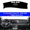 For Hyundai Tucson IV 2026 2026 2027 Car Interior Accessories Anti-UV Pad Mat Dashmat Dash Pad Dashboard Cover Protector Carpet