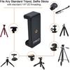 Universal Cell Phone Tripod Mount Adapter, OIMIO Phone Holder Clip Connector Head Used for Monopod Selfie Stick DSLR Travel Mini Flexible Tripod and
