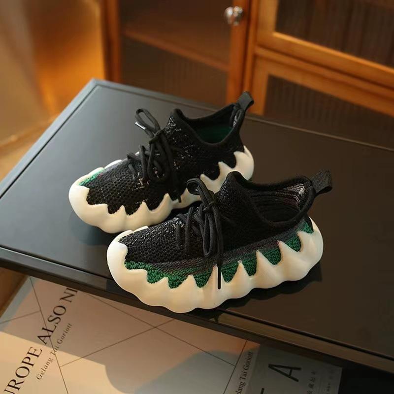 Classmate Flying Woven Breathable Mesh Shoes Boys And Girls Sports Shoes Fashion Trend Children'S Shoes