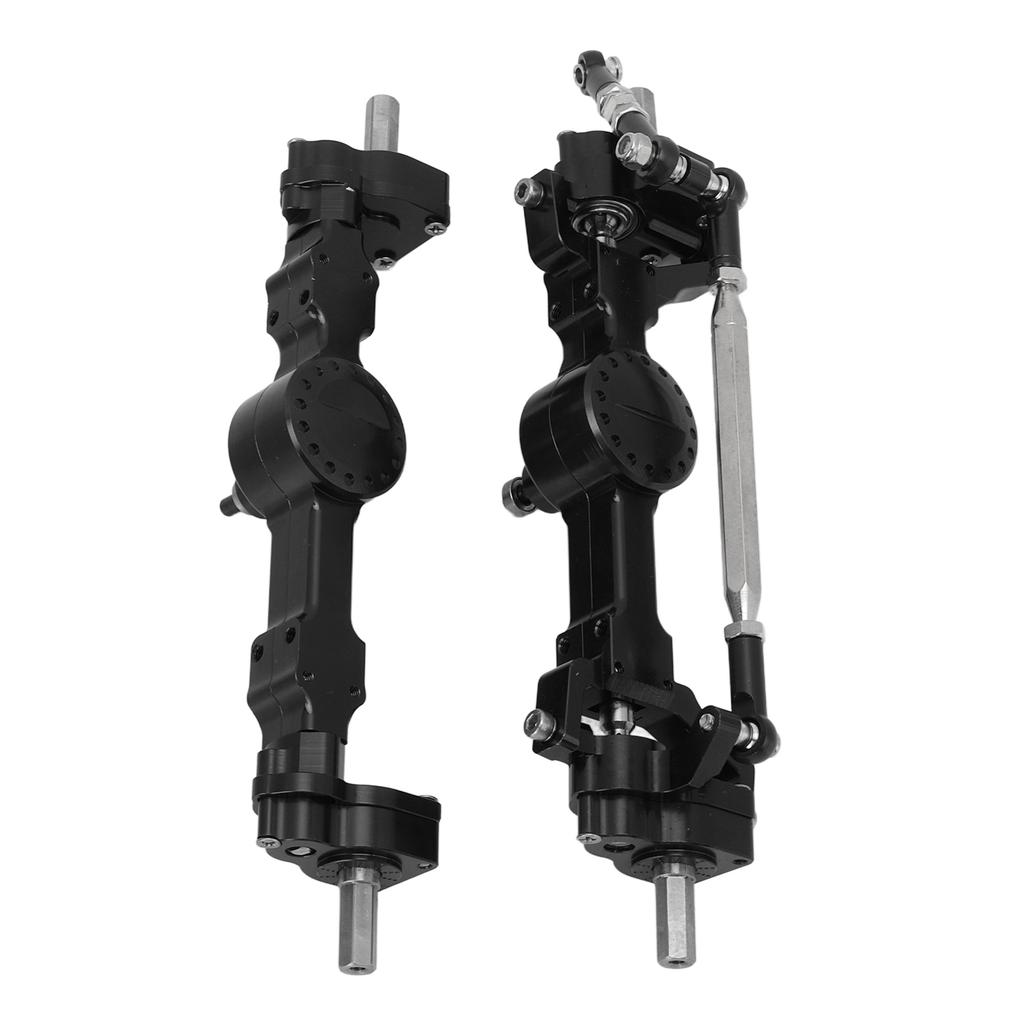 Metal Front Rear Axle Aluminium Alloy High Strength Accurate Stable Front Rear Bridge Axle for MN MN98 D90 1Celsius12