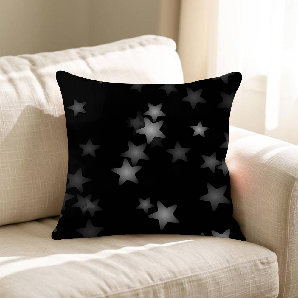 Korean Lovely Full Ins Screen Star 4545cm Cushion Cover Pillow Cover Decor Pillowcase Home Pillowcase For Couch Pillow