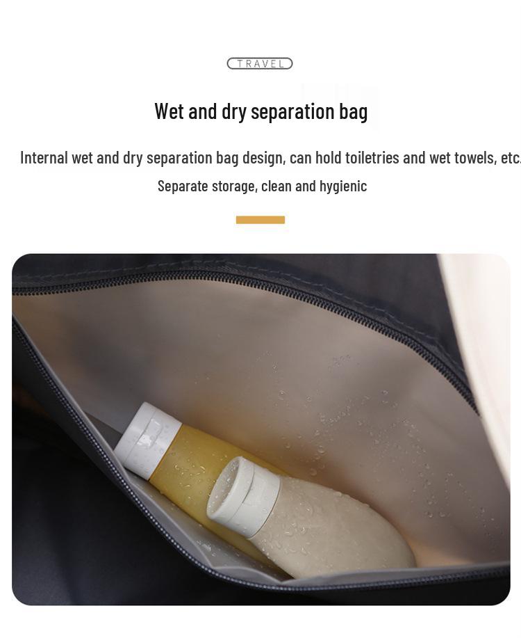 Women's Large Capacity Travel & Shopping Bag - High-End Portable Luggage for Clothes Storage