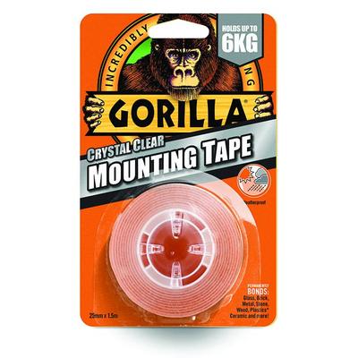 Mounting Tape Clear 25mm X 1.5m