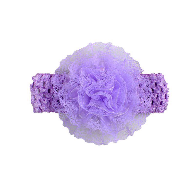 Newborn Baby Flower Headband Elastic Lace Headwear Hair Accessories Girls Headdress