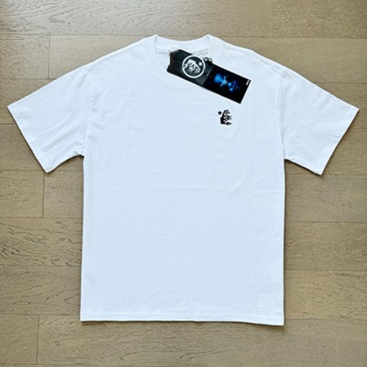 FlowStreet Мужская Женская Футболка с Графическим Принтом Уличный Стиль Лучшее Качество Хлопок Оверсайз Футболка Повседневная Модная Футболка Топы S