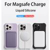 Ripple Liquid Silicon For Magsafe Wireless Charge Magnetic Case for iPhone 15 14 Plus 13 12 Pro Max Soft Shockproof Cover