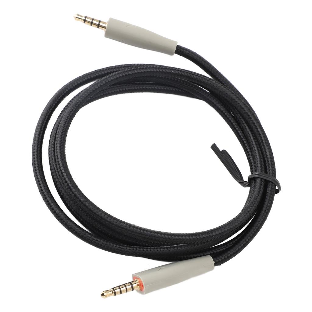 Headset Cable 3.5mm OFC Replacement for MMX100 Headphone Plug and Play PC Computer Accessories 1.2m Gray