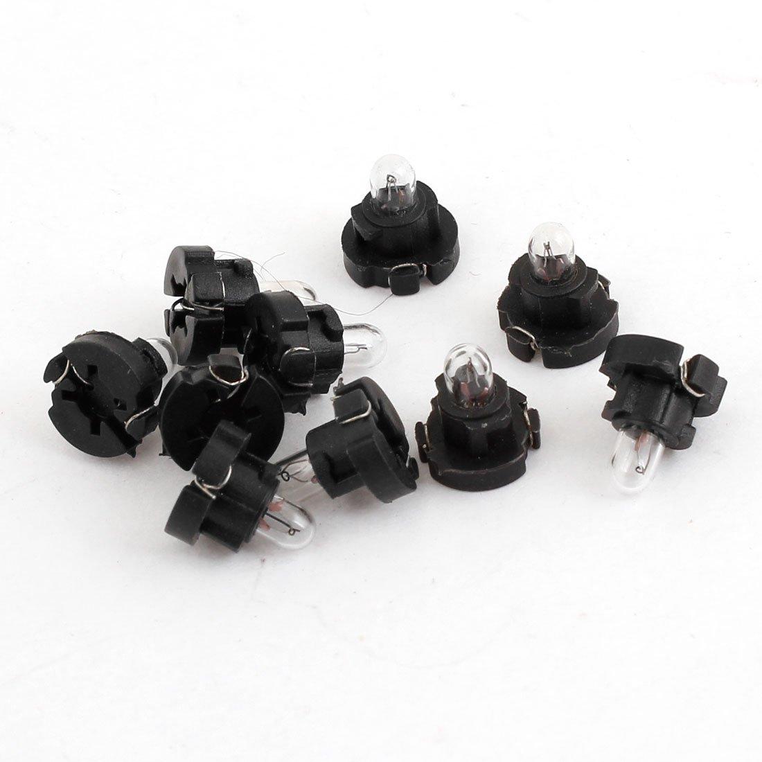 

uxcell Dashboard Indicator Side Light T3 Auto 1 Light Bulb, Yellow, Pack of 10 жёлтый