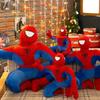 New Spiderman Plush Toy Adorable Cartoon Style Cuddly Doll For Kids And Collectors**