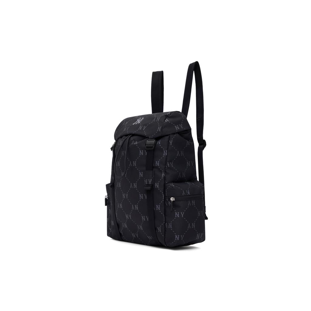 New MLB   Laptop Bag, Travel Cycling Bag, Double Shoulder Backpack For Students Unisex Black 3ABKM035N-50BKS