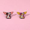 Cute Monster Metal Badge Gremlins Pixie Monster Alloy Brooch Accessory Pin