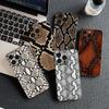 Skyddsfodral för Apple iPhone 17 Pro XS Max Air 6 7 8 Plus 5 + SE 2022 SE2 16E Fodral Mobilskal Ko-mönster Leopard Orm