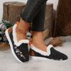 Winter Cute and Fashionable New Women'S Velvet Women Shoes Comfortable, Soft, Warm, and Fashionable Women Single Shoes