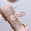 Newest Spring Girls Leather Shoes Children Girl Baby Princess Flowers Sneakers Pearls Diamond Shoes Kids Dance Shoes I07162