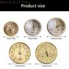 Barometer, Temperature And Humidity Gauge, Elegant Weather Forecast Tool, Wall Mounted Decoration, 990-1030Hpa, 960-990Hpa