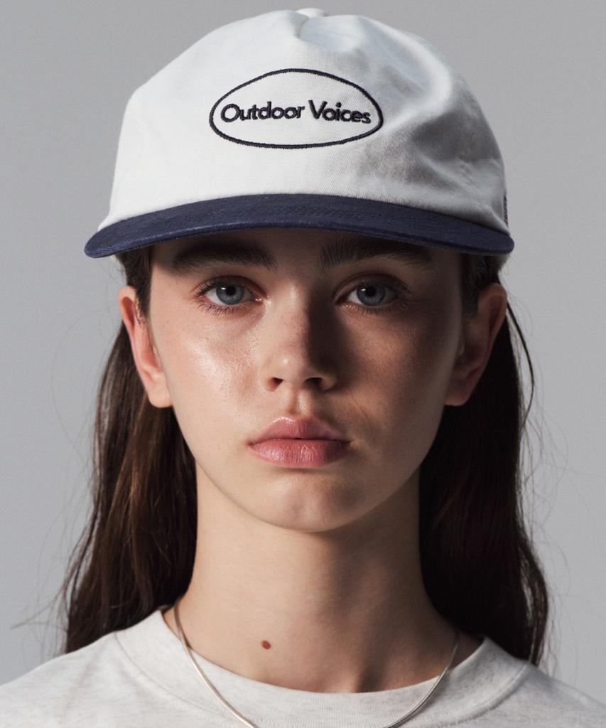 Ausdoeoboiseu Oval Logo 5P Cap (Ivory)