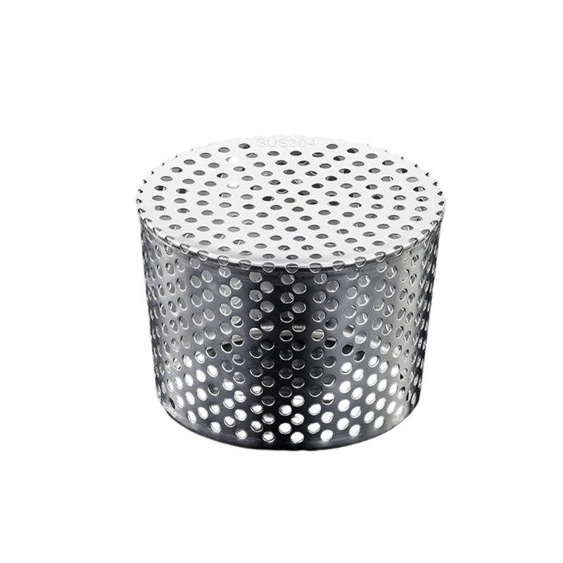 Zewnętrzny Ociekacz Wodny Stalowa Osłona Powierzchnie Wentylowane Mała Instalacja Odpływ Podłogowy Bariera dla Zwierząt dla Rur Odpływowych