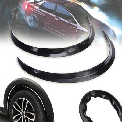 2Pcs Car Fender Flares Arch Wheel Eyebrow Protector/mudguard Sticker Extension Wide Arch Protector Stripe Car