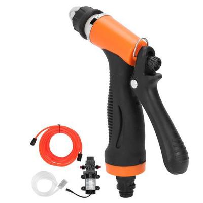 24V 100W Högtryckstvätt Vattenpump Spraysats Bärbara Auto Biltvättstillbehör