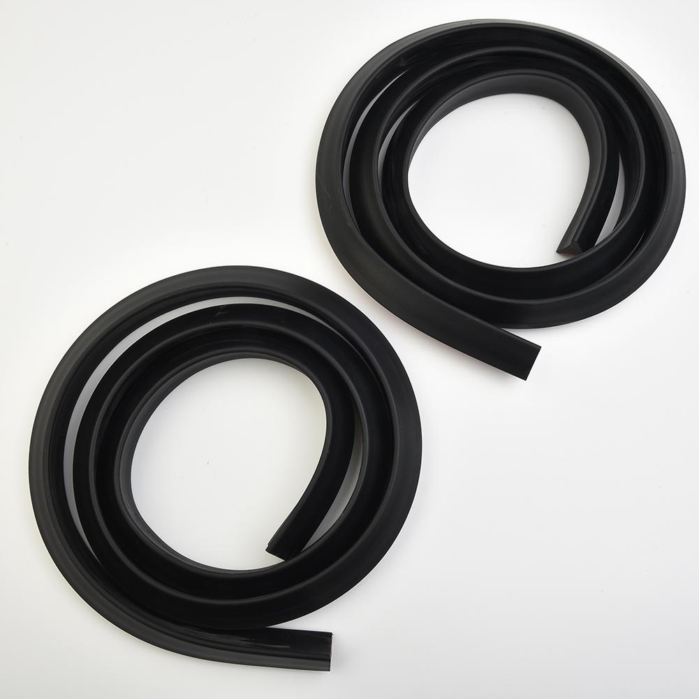 Replacement Car Wheel Eyebrow Strip Cover Protector Black Extension Moulding Flares Trim Edge Accessory