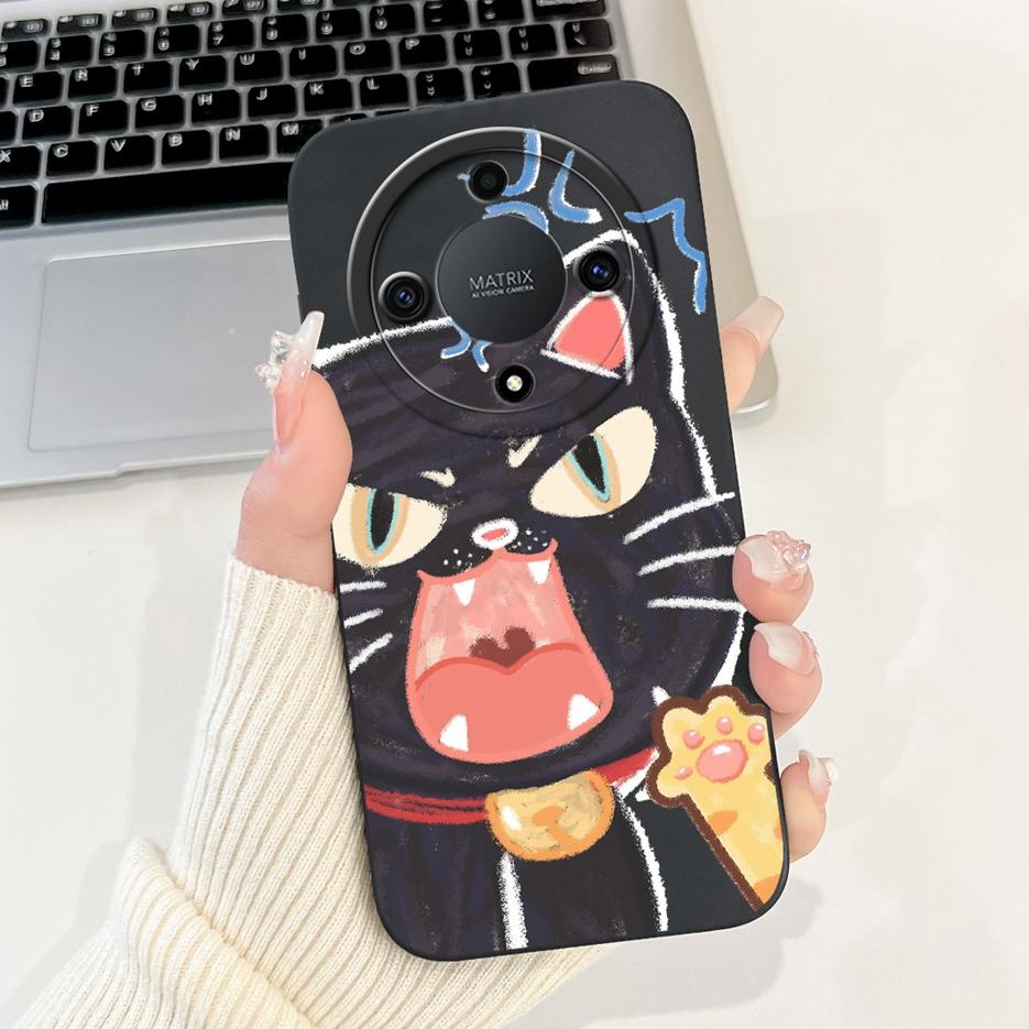 Für Honor X9a Hülle RMO-NX1 Luxus Candy Lackierte Abdeckung Stoßfeste Handyhülle Für Honor Magic5 Lite Magic 5Lite HonorX9a Weiche Taschen