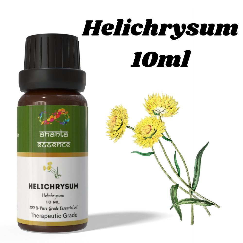 Ananta Helichrysum Essential Oil 10 ml – Floral Herbal Aroma Oil for Diffusers, Candles and Home Fragrance