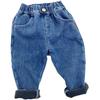 Velvet Winter Warm 1-7T Jeans for Girls Pants Boys Fall Outerwear Clothes Teenagers Trousers Kids Children's Clothing Boy Jeans