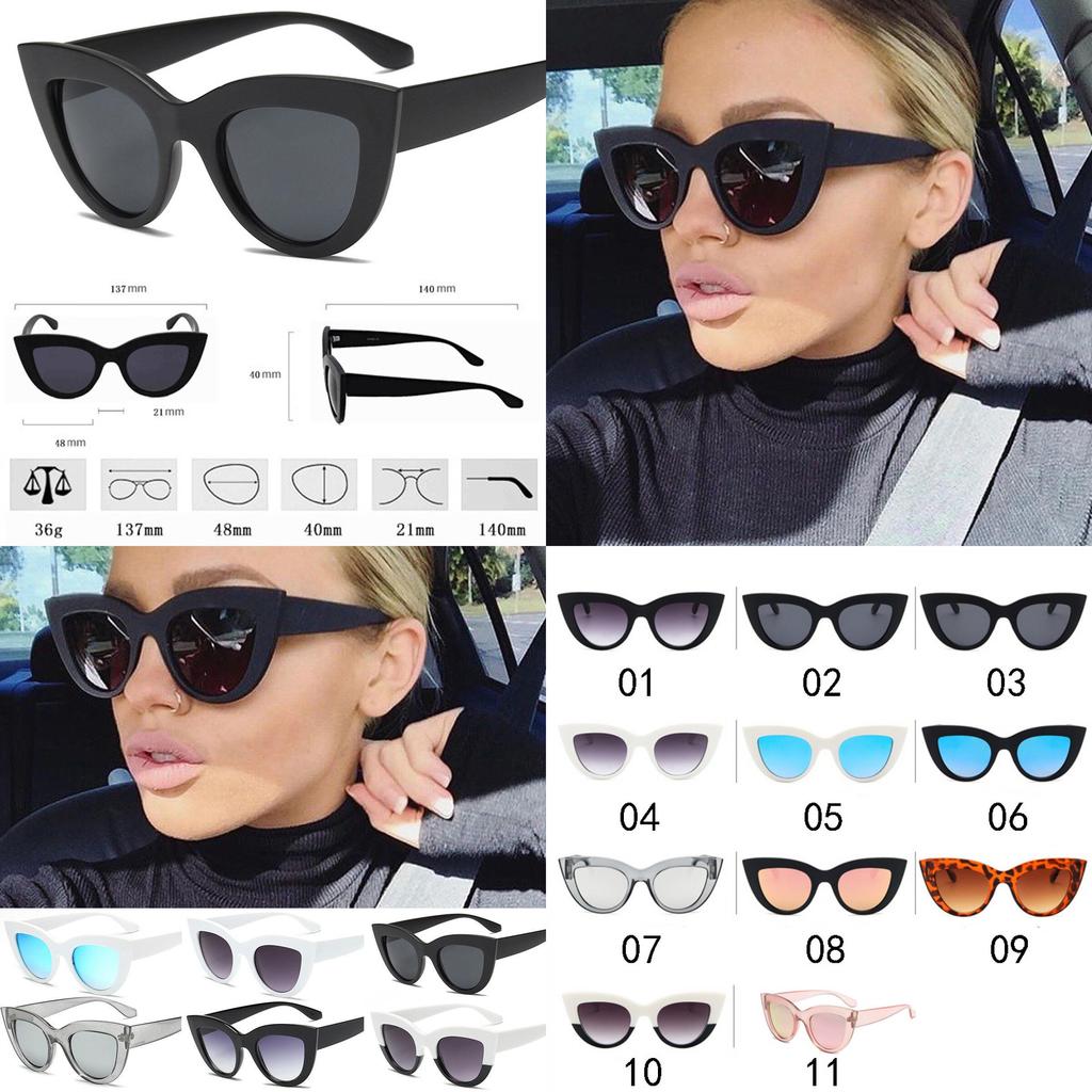Elegant 2018 Women Ladies Cat Eye Retro Vintage Style Rockabilly Sunglasses With Uv Protection