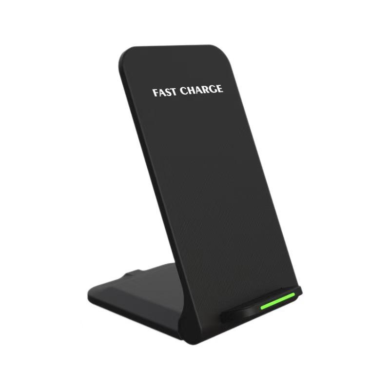 

15W Foldable Wireless Charger with Dual-Coil Stand for Horizontal & Vertical Fast Charging