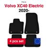 Basic Velour Car Mats, For Volvo Xc40 Electric Crossover (2020-)