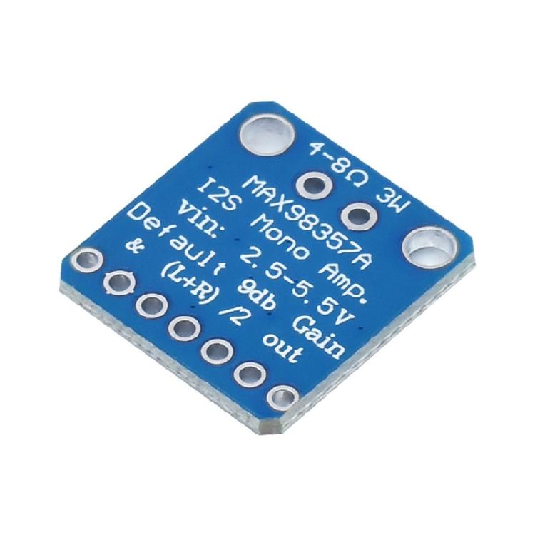 MAX98357A Miniature Auditory Amplifier Module Amplifier Board with Bridge Tied Load Output 5V Enhances Sound