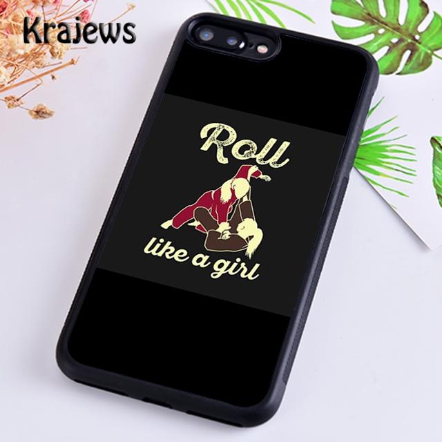 Krajews BJJ Brazilian Jiu Jitsu Phone Case Cover For iPhone 16 15 14 plus XS XR 11 12 mini pro max coque Shell Fundas