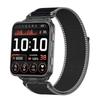 Explorer‑Style Metal‑Connector Nylon‑Loop Watch‑Band Strap, Adjustable Wrist‑Bracelet Accessory For Garmin Venu X1 Smart Watch