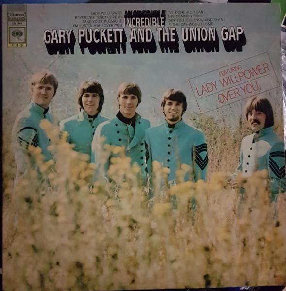 

LP Record GARY PUCKETT THE UNION GAP Incredible CS9715 COLUMBIA 1968 US Rock Used