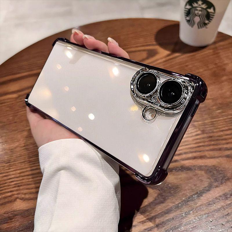For Xiaomi POCO X8 Pro Case Soft Electroplated Transparent TPU Full Protective Phone Cover For Mi POCO X8 Pro Shell Bumper Funda