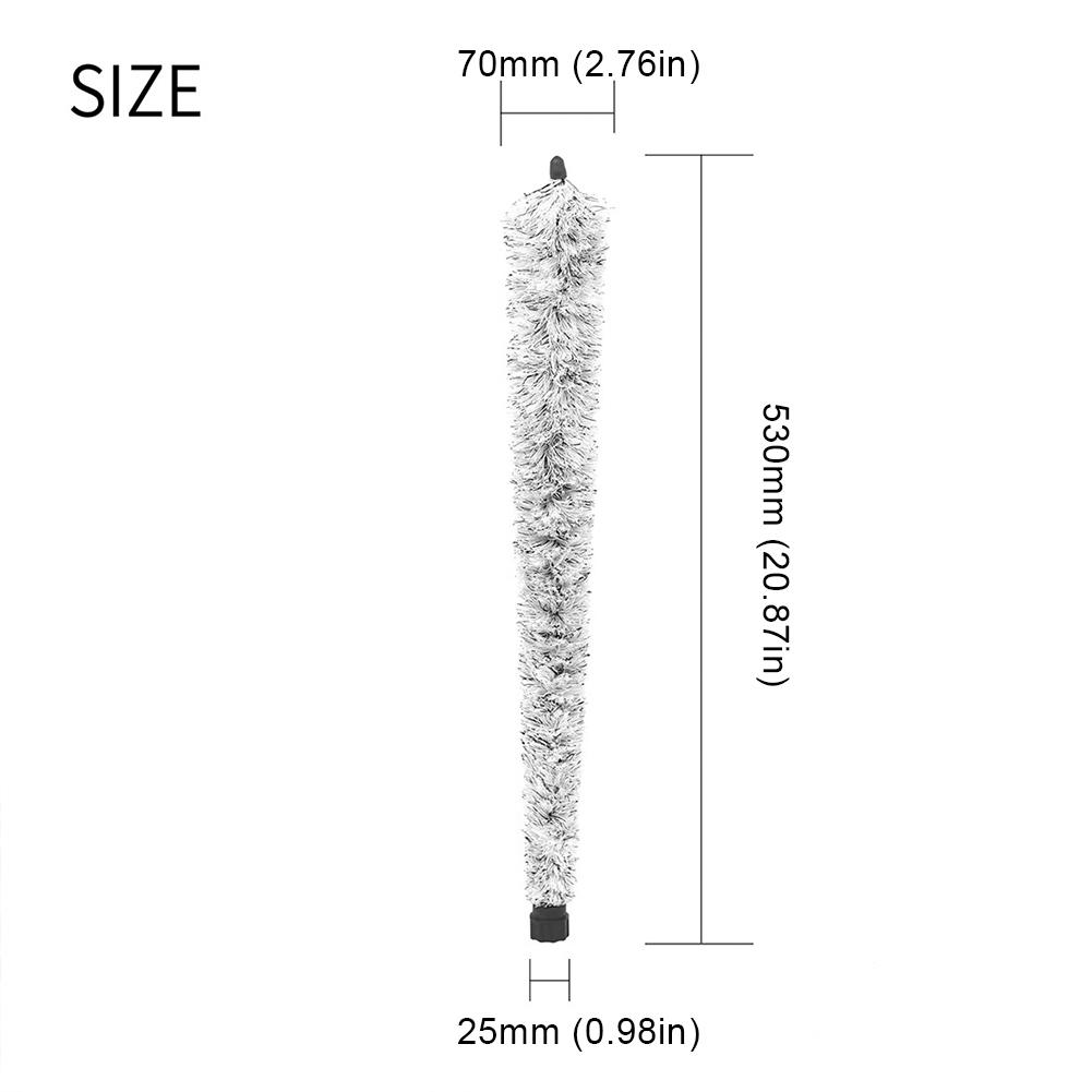 1/2PCS Alto Sax Through Strip Tube Inner Chamber Brush Water-Absorbing Clarinet Swab Cleaning Brush Sax Maintenance Care Tool