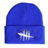 New England beef embroidered knitted hat autumn and winter outdoor men's and women's thermal pullover hat wool hat