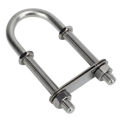Marine Stainless Steel U Bolt Marine Boat Screw U Bolt with Nut Yacht Hardware Accessories